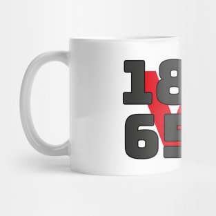 1843 6572 car lover V8 engine Mug